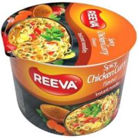 REE VASO FIDEOS POLLO CURRY PICANTE 75GR. 12P.