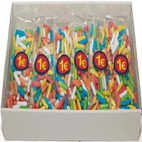 ARO REGALIZ COLORES 70GR. 20P. EURO