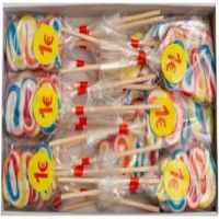 ARO PIRULETAS COLORES 60GR. 24P. EURO