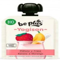 POUCH YOGUR FRESA PLATANO 0% BIO 90GR. 14P.