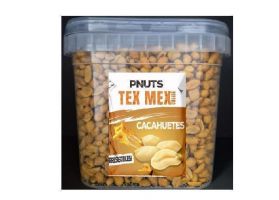 PNUTS CACAHUETE TEX MEX CUBO 2KG. 1P.