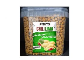 PNUTS CACAHUETE CHILI LIMA CUBO 2KG. 1P.