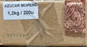 BAR AZUCAR MORENO SOBRE 200U. 1P.