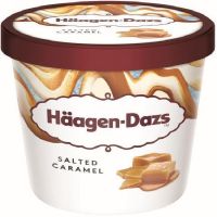 HAA TARRINA SALTED CARAMEL 460ML. 8P.